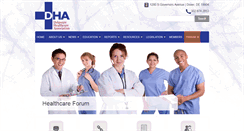 Desktop Screenshot of deha.org